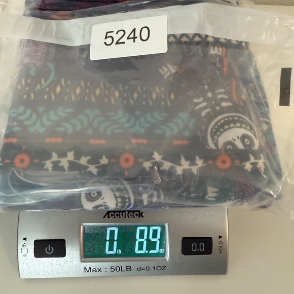 Lularoe Dress Women Large Disney Nightmare Before Christmas Multicolor Stretch - Picture 10 of 10